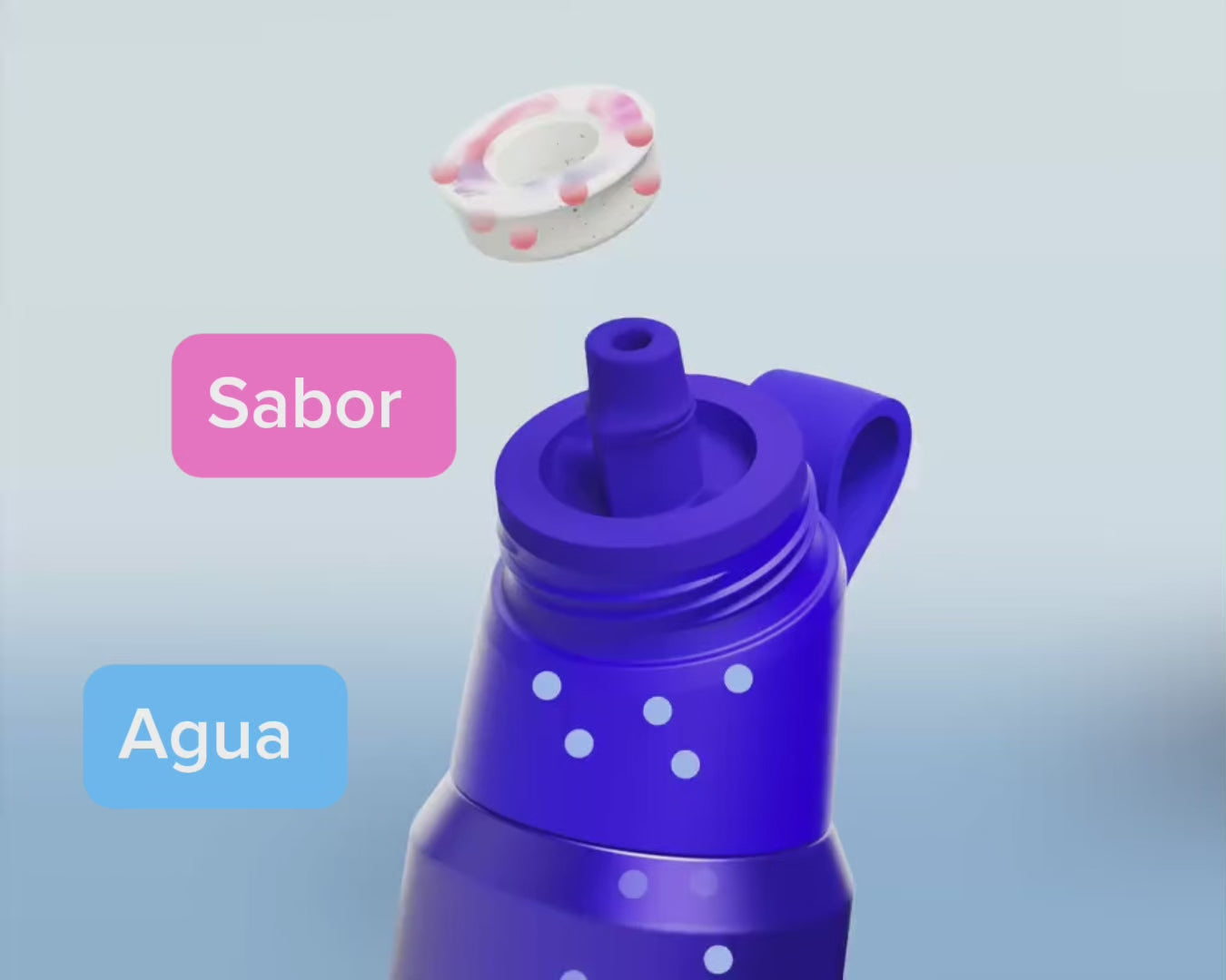 Cargar video: &lt;p&gt; La mayor parte de lo que llamamos «&lt;strong&gt;sabor&lt;/strong&gt;» proviene de &lt;strong&gt;nuestro olfato&lt;/strong&gt;. Al beber, las burbujas de aire transportan los aromas naturales de la vaina a través de la pajita hasta la boca, donde explotan de sabor. Al beber, el aire viaja hasta la región olfativa, donde el cerebro «&lt;strong&gt;saborea&lt;/strong&gt;» una pizca de la fragancia, mientras &lt;strong&gt;tú bebes agua sola&lt;/strong&gt;. Es ciencia, pero parece magia.&lt;/p&gt;